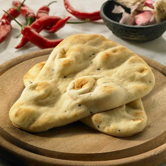 Mini Tear Drop Naan Bread, Frozen 40 x 65g