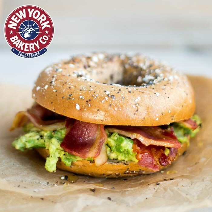 New York Style Fully Baked Multigrain Bagels Frozen (Sliced) 48 x 115g