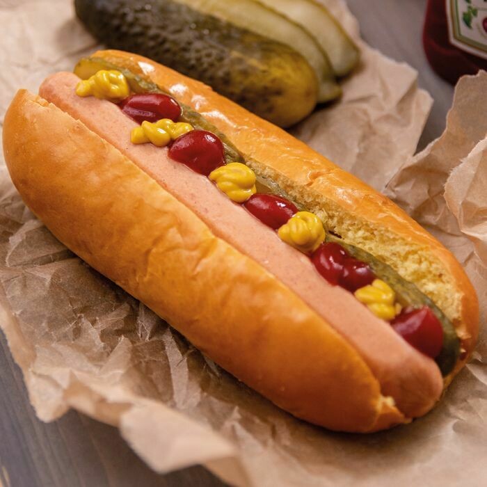 Jumbo 7" Brioche Hot Dog Rolls x 60