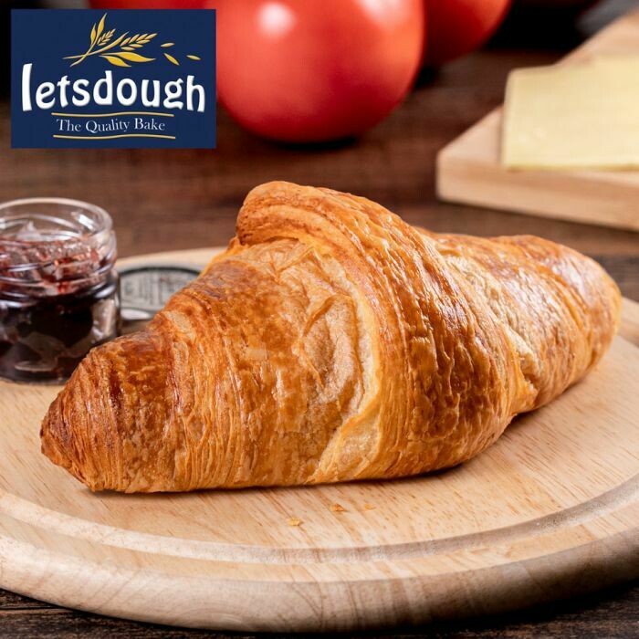 Butter Croissants, Straight, Ready to Bake 60 x 70g