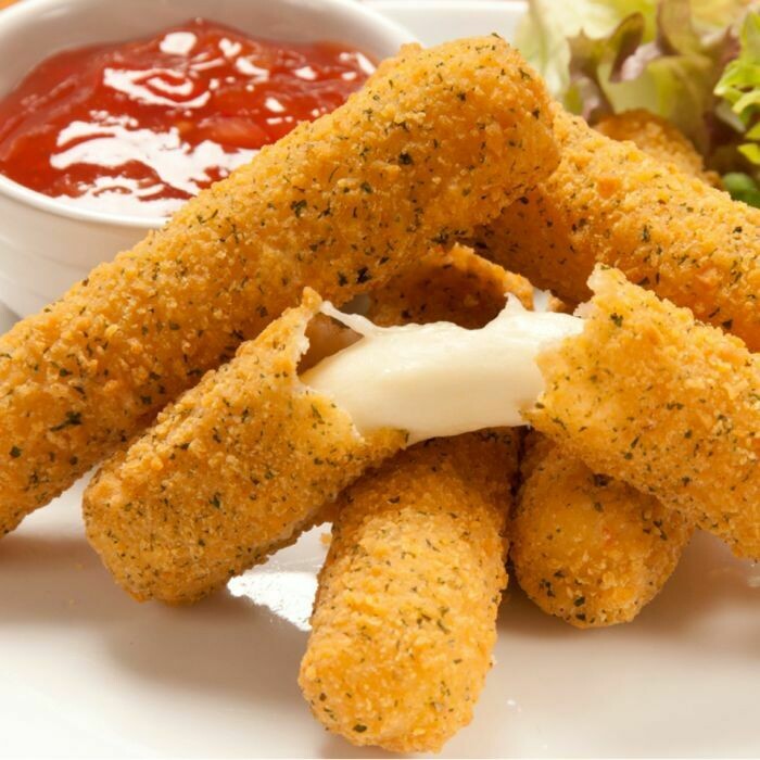 Breaded Mozzarella Sticks 4 x 1kg