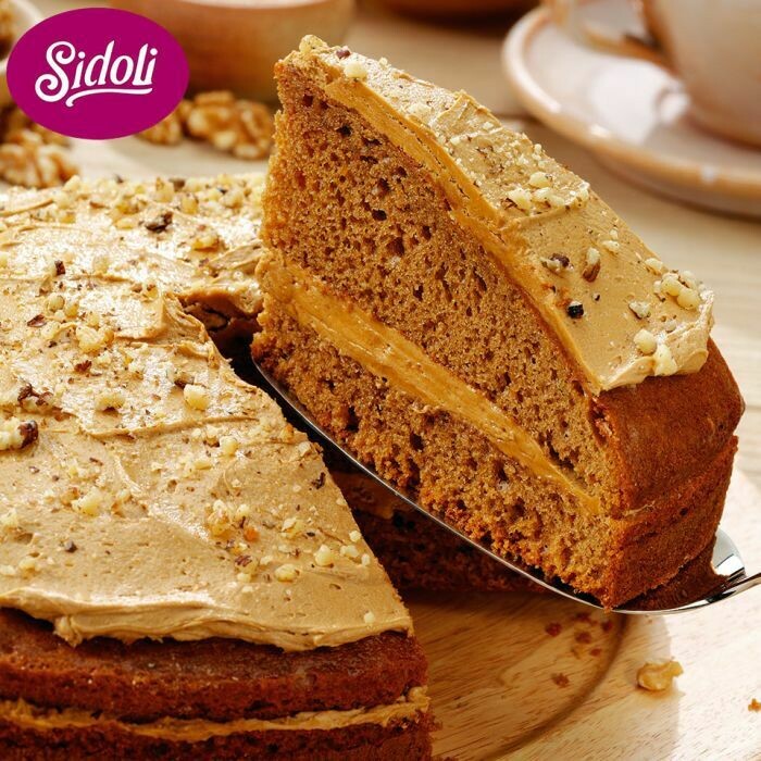 Coffee & Walnut Cake 14 ptn