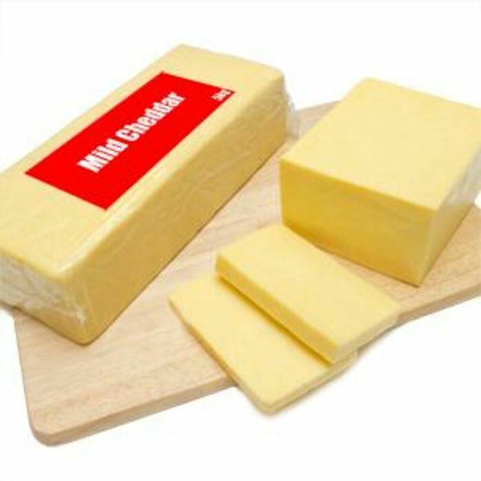 Mild Block White Cheddar Cheese av. 5.5kg