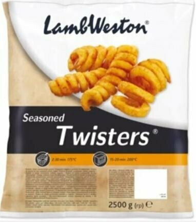 Lamb Weston Seasoned Twister Fries 4 x 2.27kg