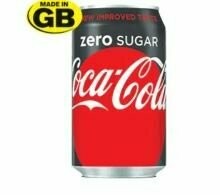 Coca Cola Zero Coke Cans (24 x 330ml)