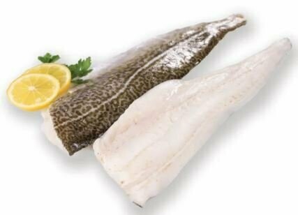 MSC Atlantic IQF Skin-On Boneless Cod Fillets (8-10oz) 1x15