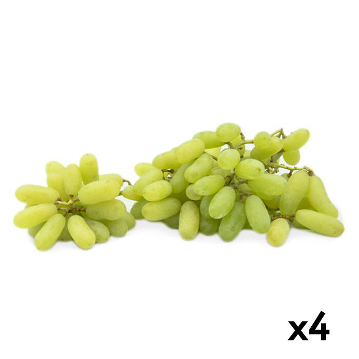 Green Seedless Grapes 4 X 500g
