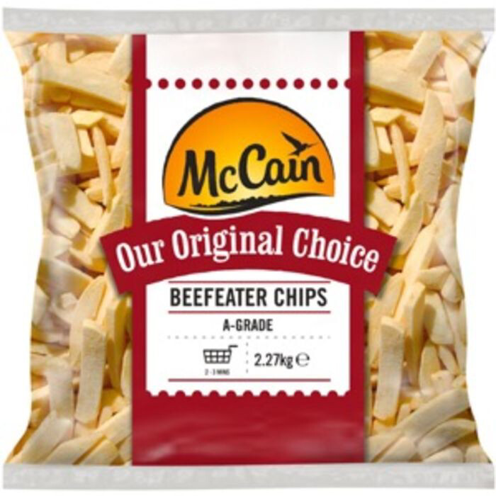 McCain Original Choice Beefeater Steak Cut Chips 4 x 2.27kg