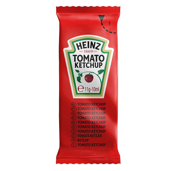 Heinz Tomato Ketchup Sachets 11g X 200