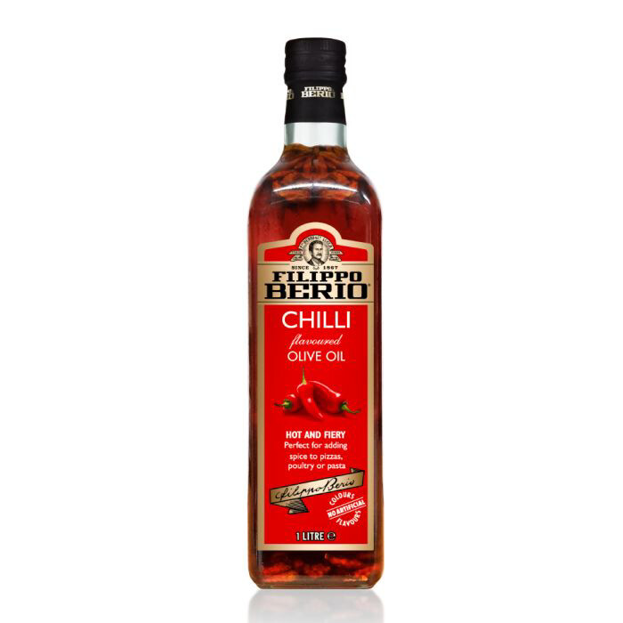 Filippo Berio Chilli Flavoured Olive Oil 1litre