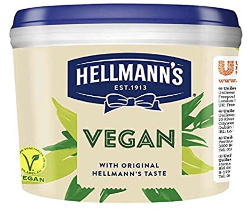 Hellmann’s Vegan Mayonnaise 5 Litre