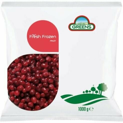 Greens Cranberries FROZEN 1kg