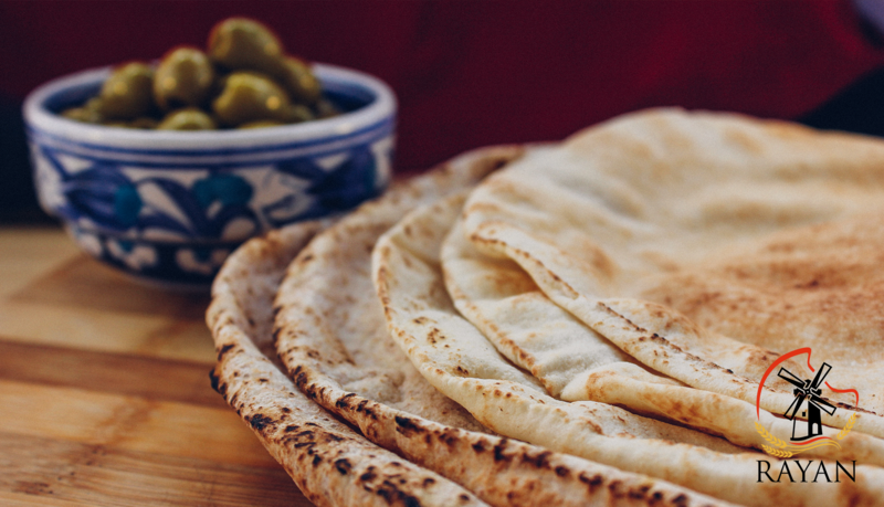 Small White Khobez Flatbread 20cm/6" X 5