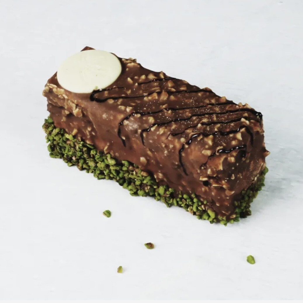 Hazelnut & Pistachio Chocolate Slices  X 10