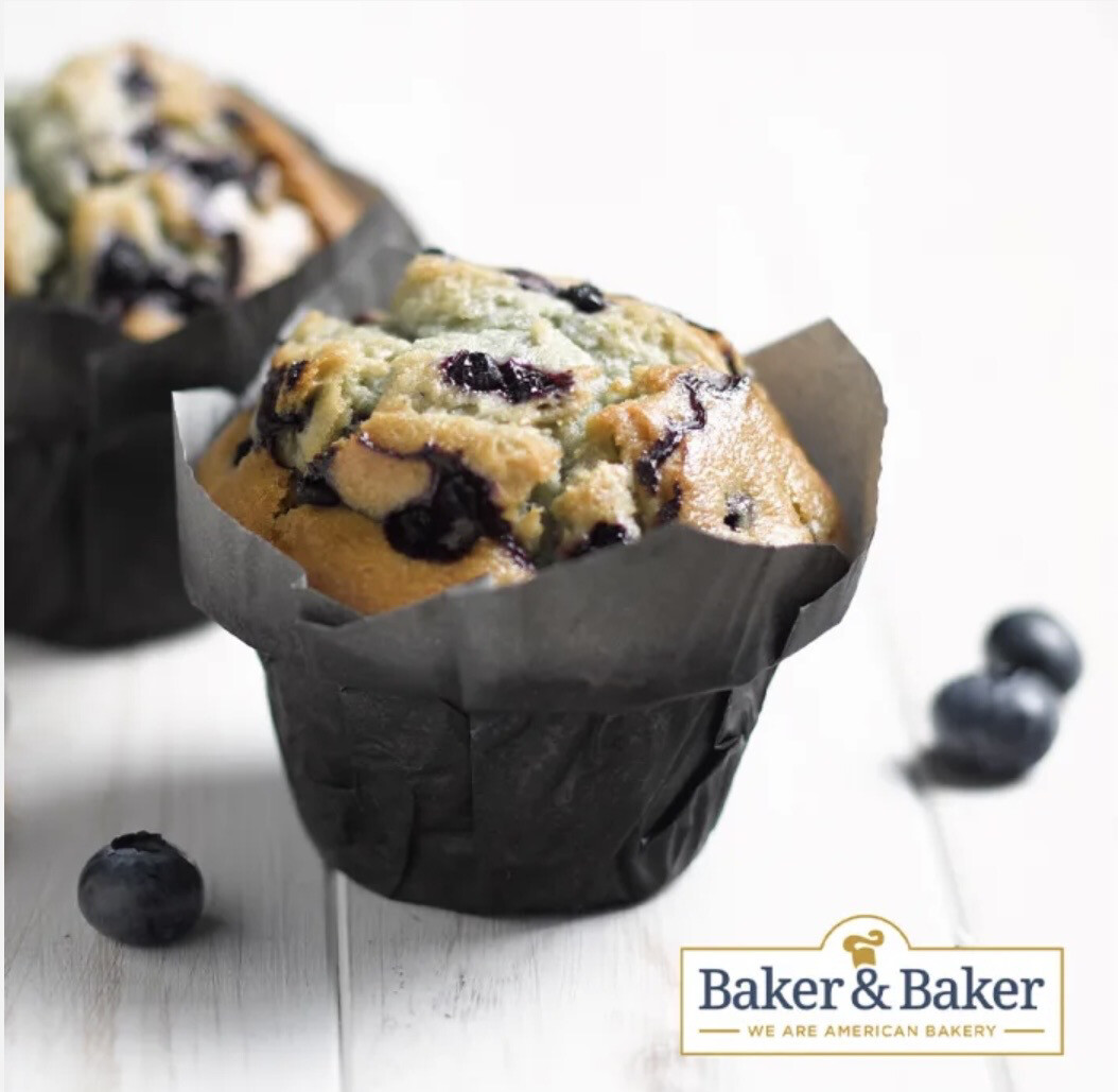 Baked Blueberry Muffins FROZEN 24 X 125g