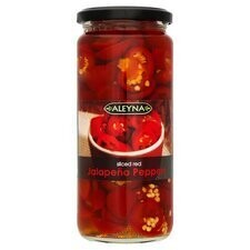 Aleyna Sliced Red Jalapeno Peppers 480G