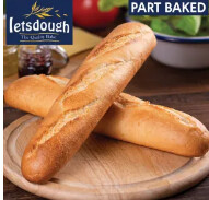 White Baguettes Part Baked FROZEN 30 x 125g