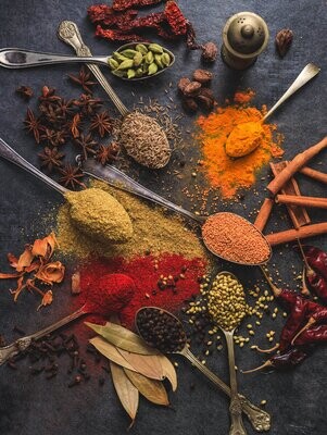 Herbs, Spices & Cooking Oils