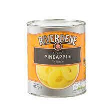 8 Large Pineapple Rings 820g