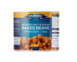 Baked Beans Low Sugar & Salt 2.62kg