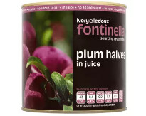 Tinned Plum Halves in Juice 2.6kg