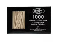 Wooden Cocktail Sticks 1000