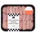 Fresh Boneless Skinless Chicken Thighs 2kg - TO ORDER