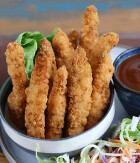 Breaded Chicken Goujons Strips 1kg
