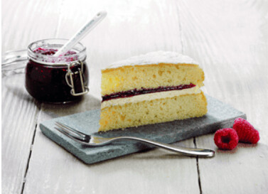 Raspberry Victoria Sponge Cake14ptn