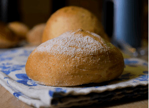 Gluten Free 4" Seeded burger bun x 4