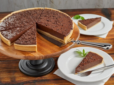 Chocolate Tart ( Tart au Chocolat) FROZEN 12 portions