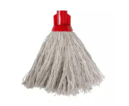 Twine Socket Mop Red