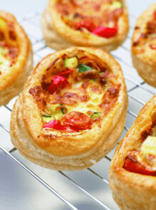 Puff Pastry Ovals FROZEN Pie Lids 96 x 6" x 4"