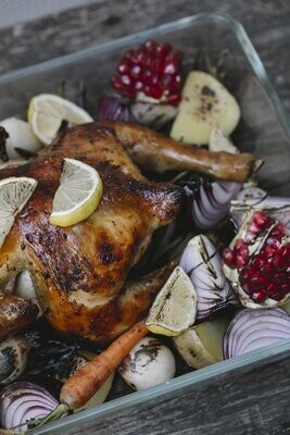 Chicken, Beef, Lamb & Pork