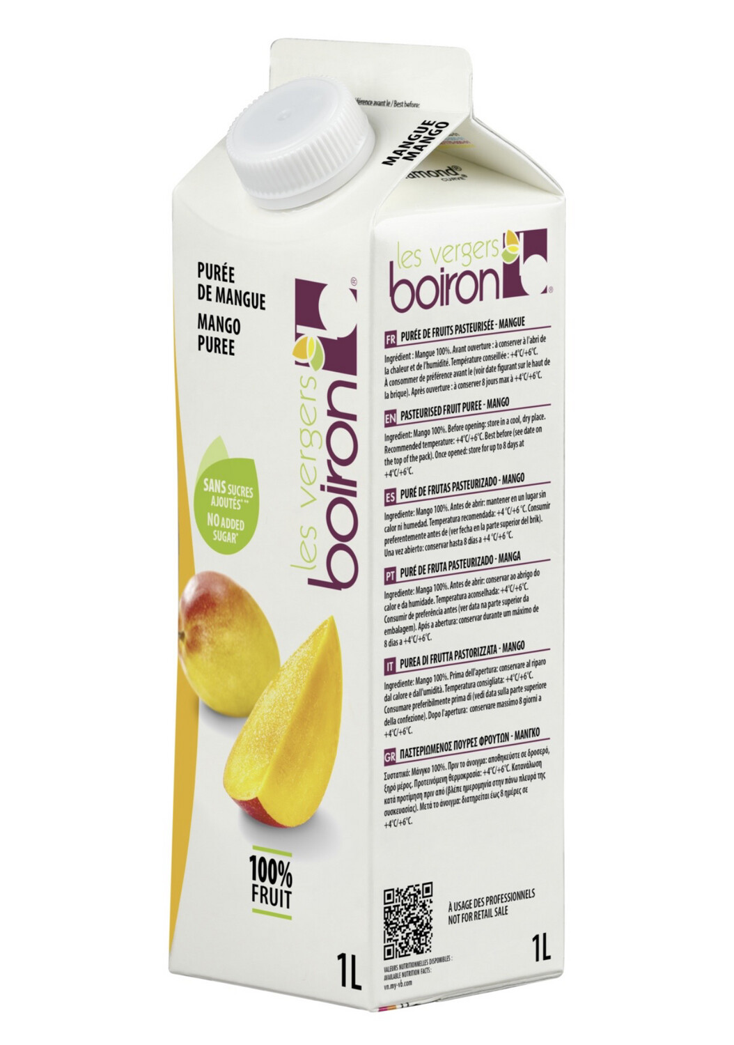 Mango Fruit Puree Boiron 1 litre