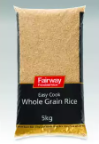 Easy Cook Wholegrain Rice 5kg