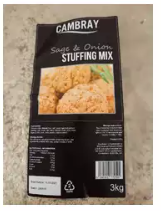 Sage & Onion Stuffing Mix 2kg