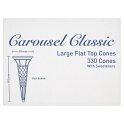 Carousel Classic Large Flare Top Ice Cream Cones x 390