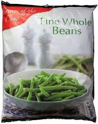 Fine Whole Green Beans FROZEN 2.5kg