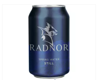 Radnor Spring Still Water Can 24 x 330ml