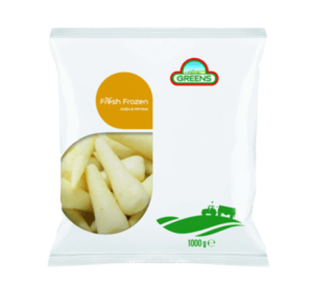 Whole Baby Parsnips FROZEN (1kg)