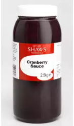 Cranberry Sauce 2.5kg