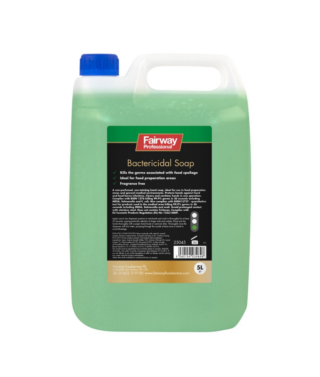 Hand Wash - Antibacterial 5litre Dispenser Refill