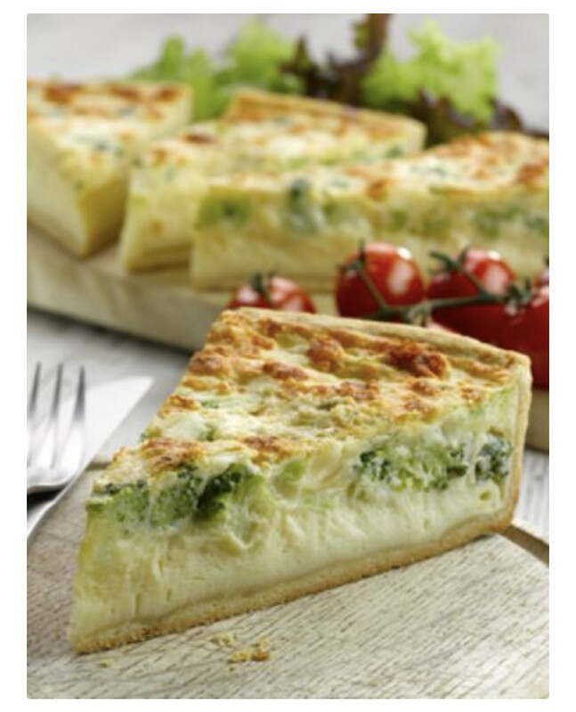 Stilton & Broccoli Quiche 24 ptn