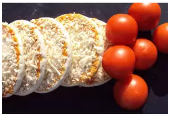 Cheese & Tomato Pizzas 7” X 24