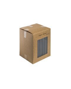Cocktail Straws, Black 14cm x  250
