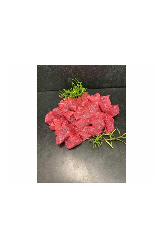 Fresh Lean Diced Beef 1kg - To Order