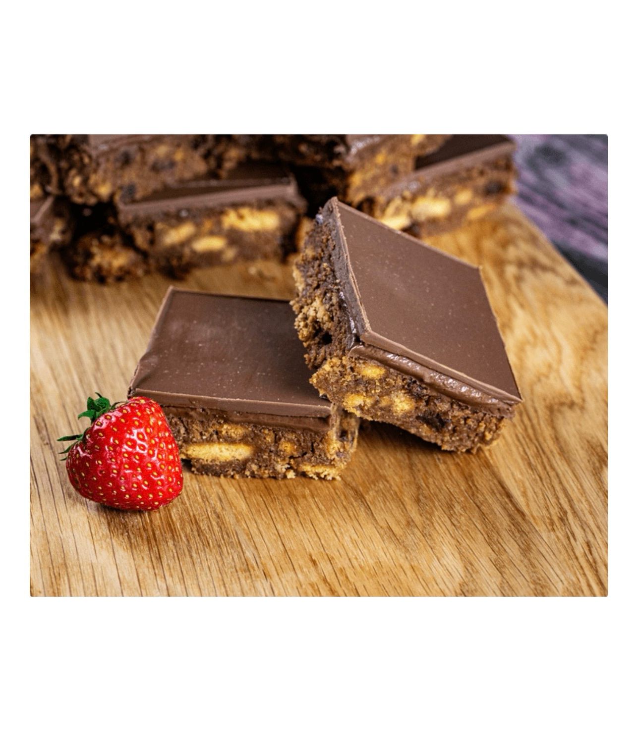 Nutella Tiffin Traybake x 15
