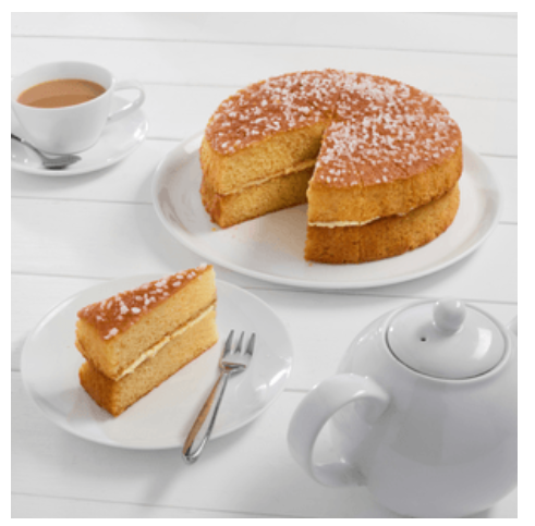 Classic Lemon Cake 16ptn