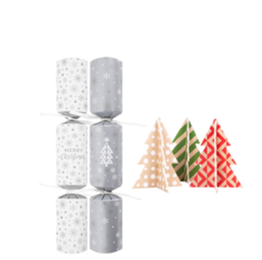 Eco Silver and White Cracker 50 x 10"